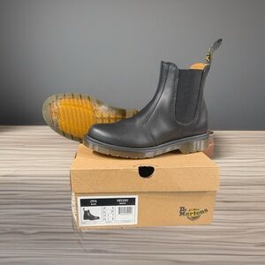 Dr. Martens Black Leather Boots